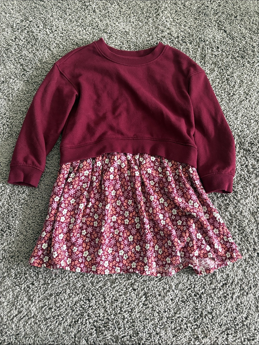 Girls sweater dress